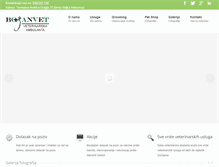 Tablet Screenshot of bojanvet.com